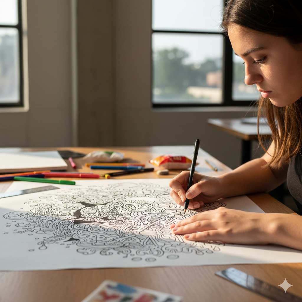 Scribble Storm (Doodle Art)